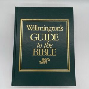 Wilmington's Guide To The Bible Tyndale House Hardcover 1984 Green & Gold Book